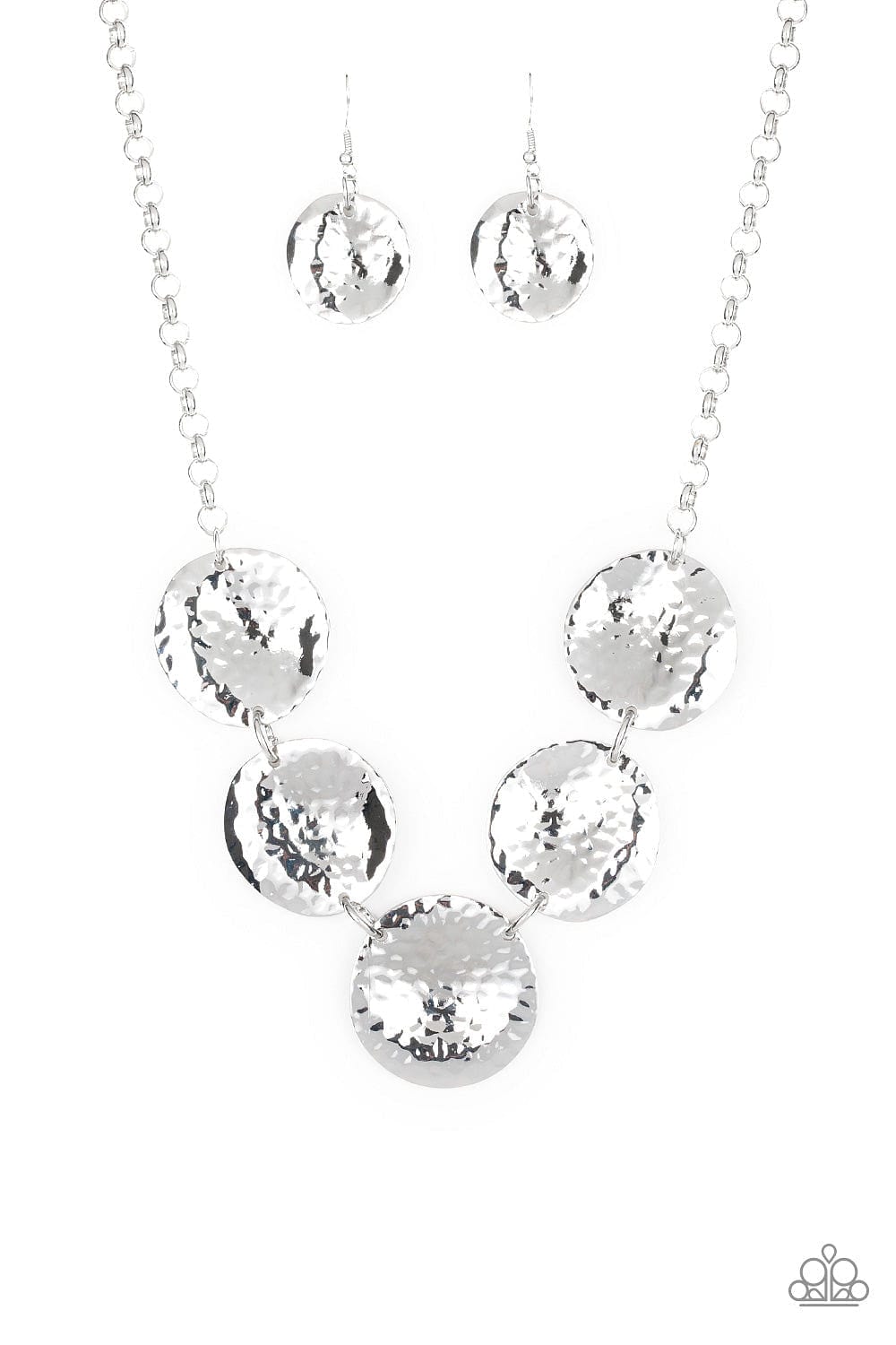 Paparazzi Accessories Necklace First Impressions - Silver