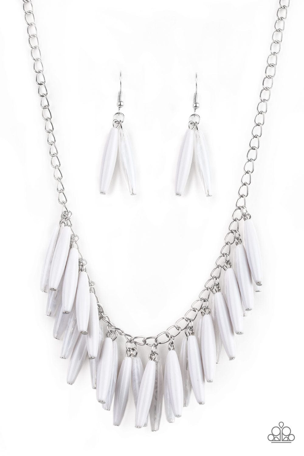 Paparazzi Accessories Necklace Full Of Flavor - White