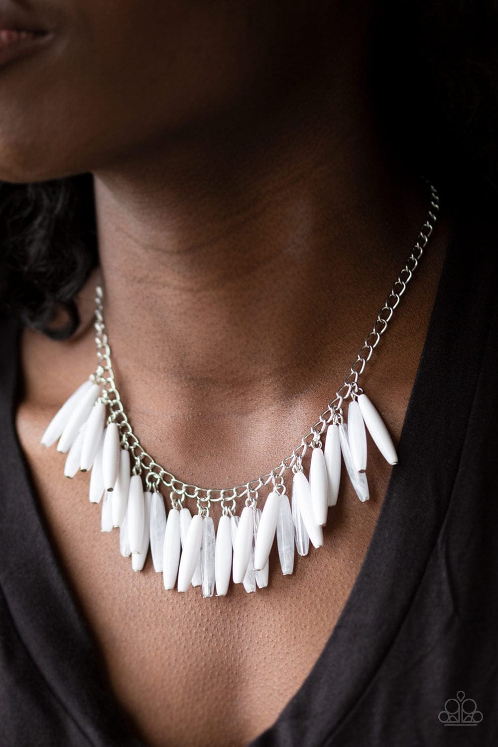 Paparazzi Accessories Necklace Full Of Flavor - White