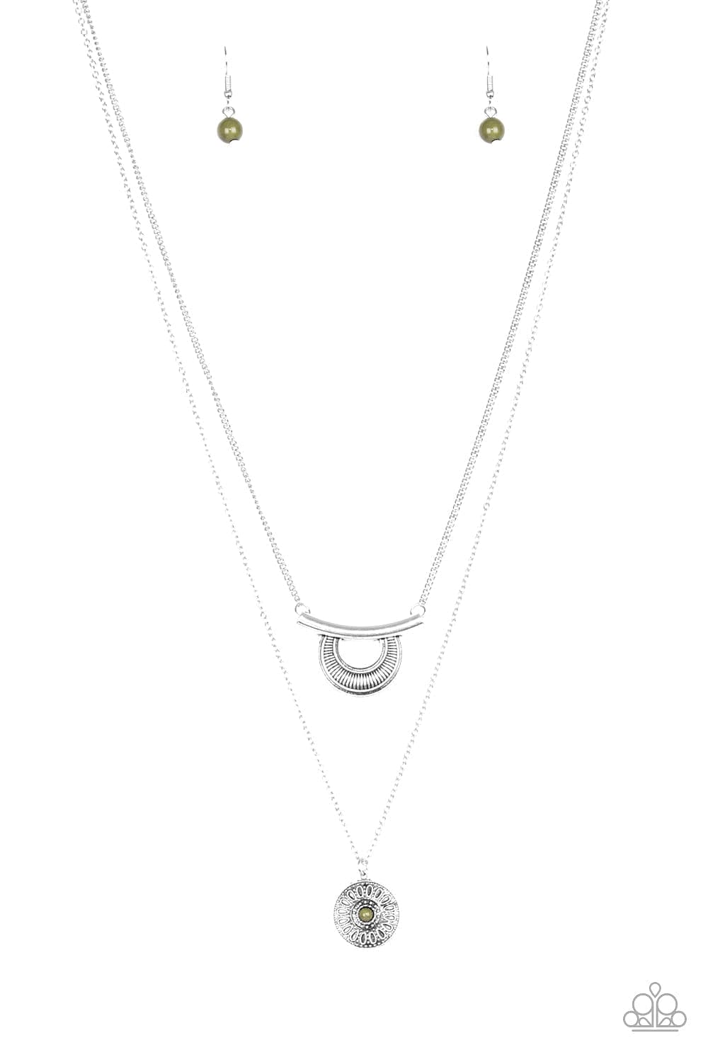 Paparazzi Accessories Necklace Gypsy Go-Getter - Green