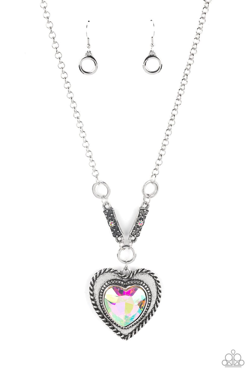 Paparazzi Accessories Necklace Heart Full of Fabulous - Multi