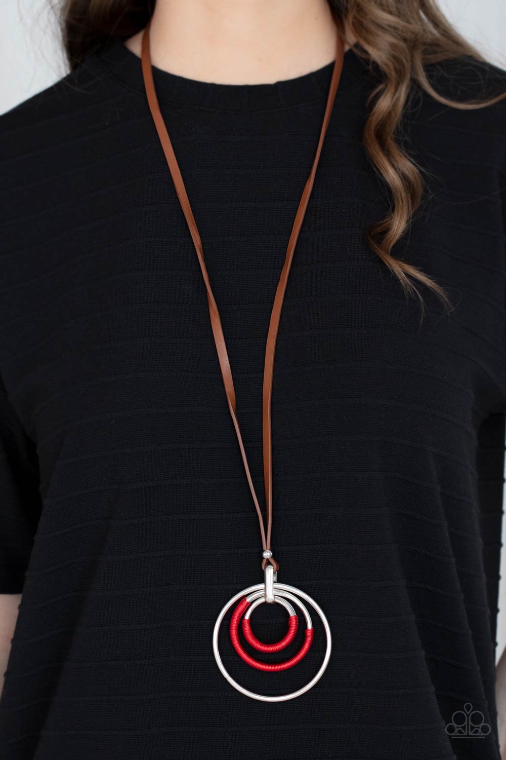 Paparazzi Accessories Necklace Hypnotic Happenings - Red