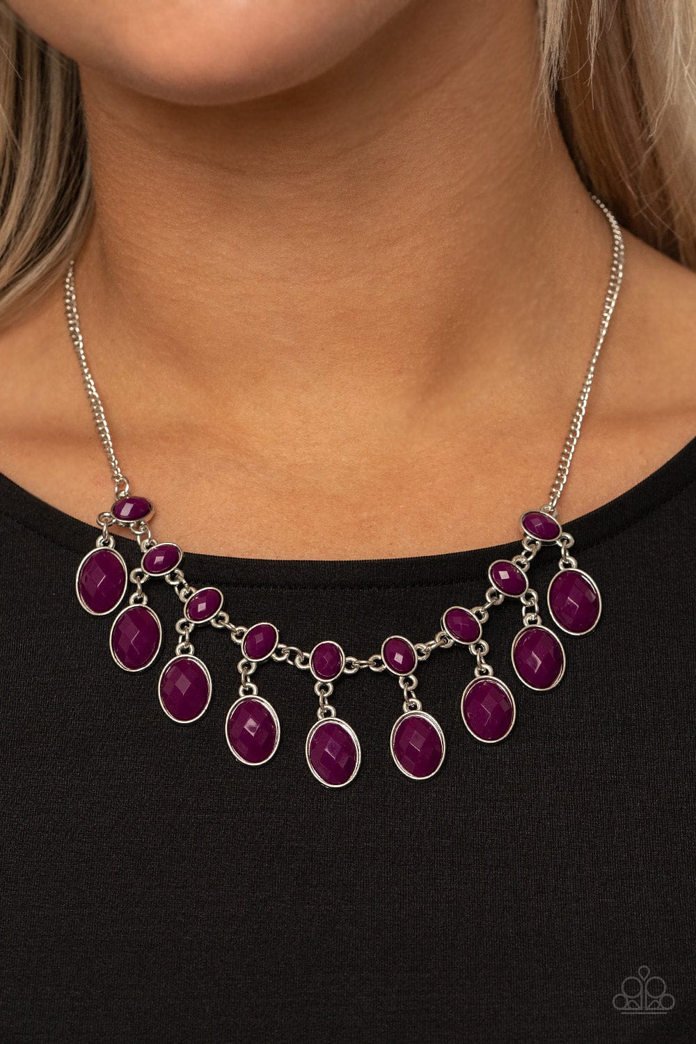 Paparazzi Accessories Necklace Lady of the POWERHOUSE - Purple
