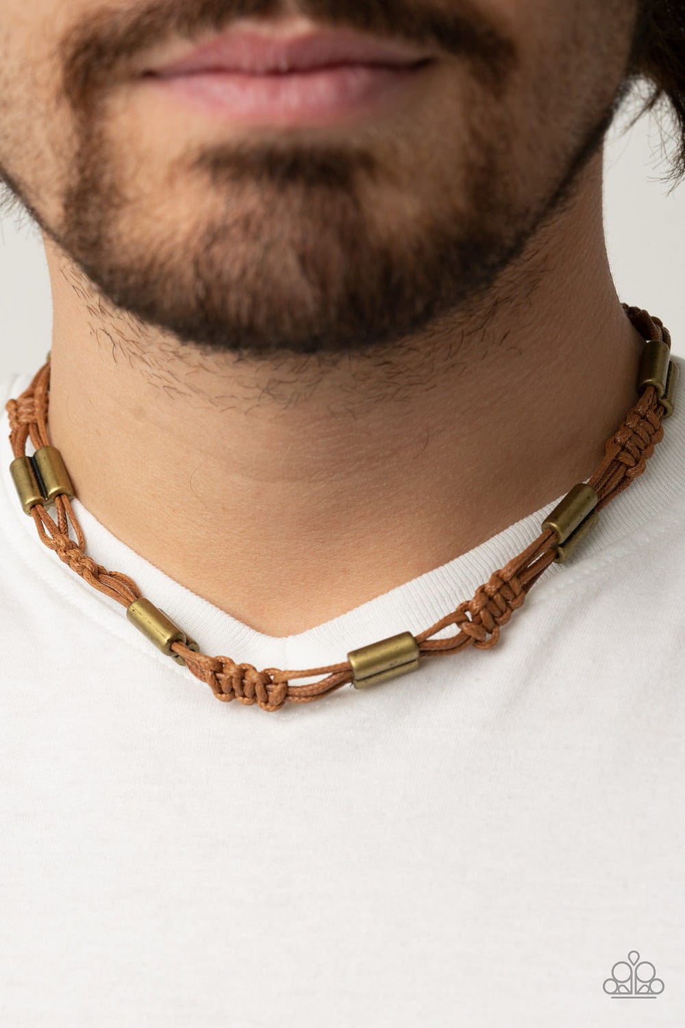 Paparazzi Accessories Necklace Offshore Drifter - Brown