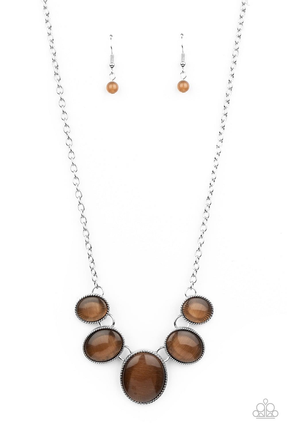 Paparazzi Accessories Necklace One Can Only GLEAM - Brown