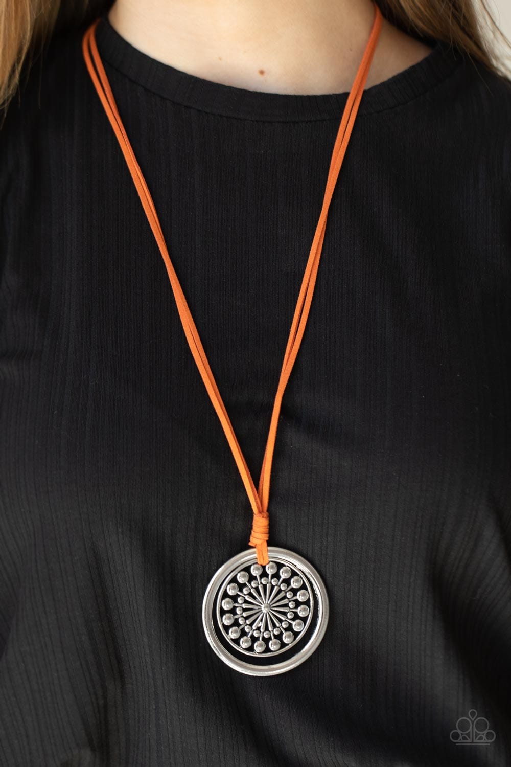 Paparazzi Accessories Necklace One MANDALA Show - Orange