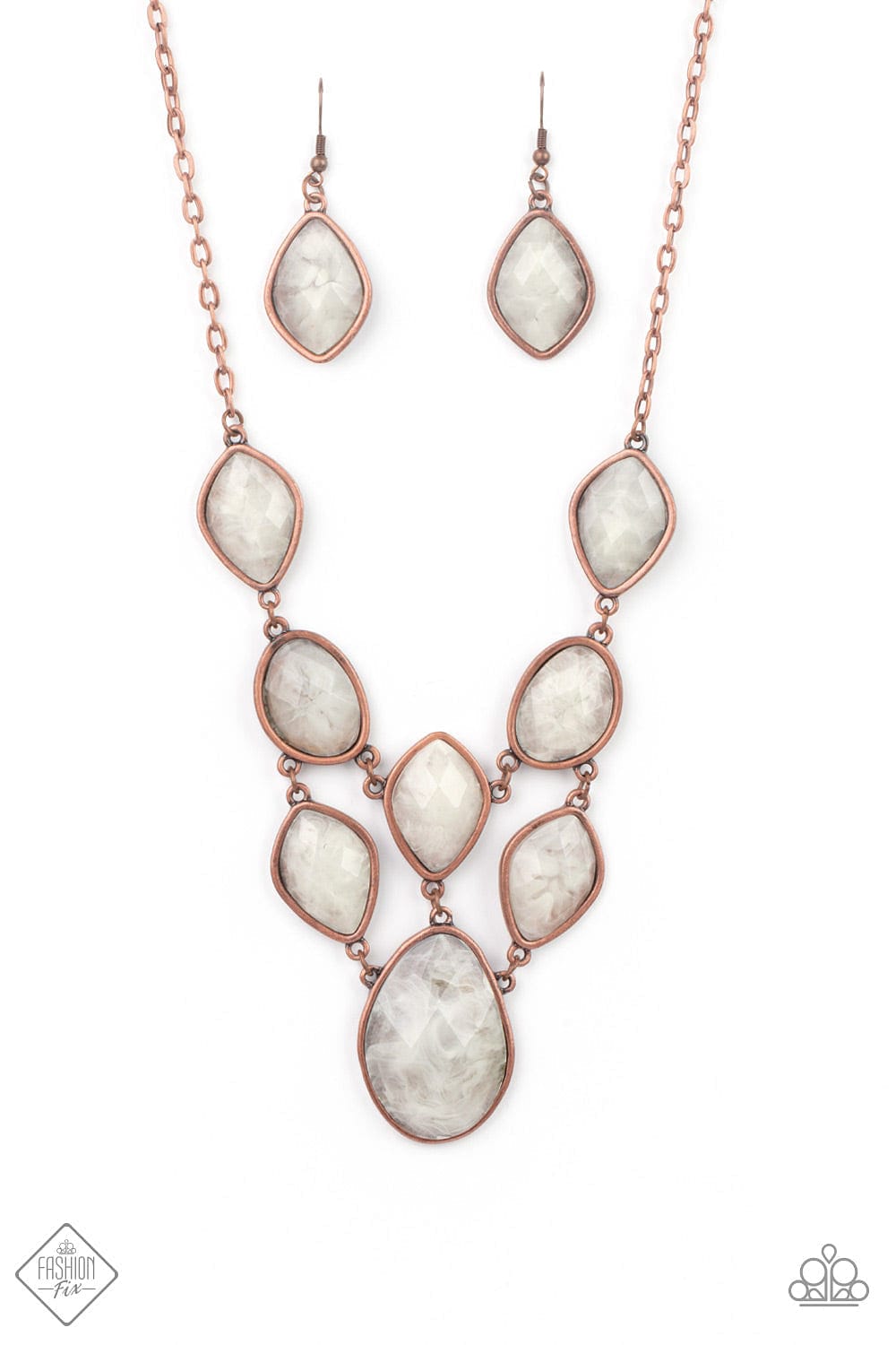 Paparazzi Accessories Necklace Opulently Oracle - Copper