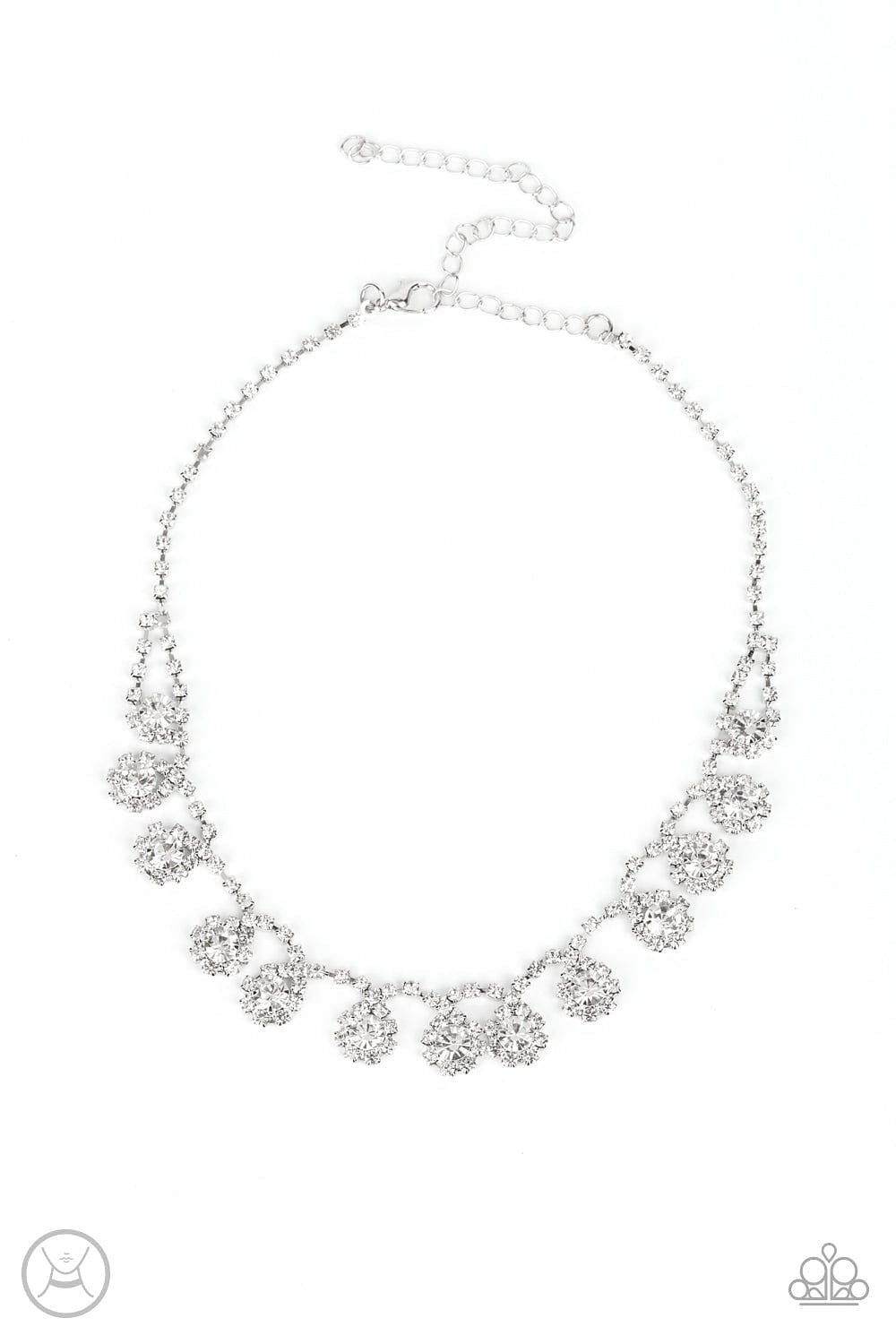 Paparazzi Accessories Necklace Princess Prominence - White