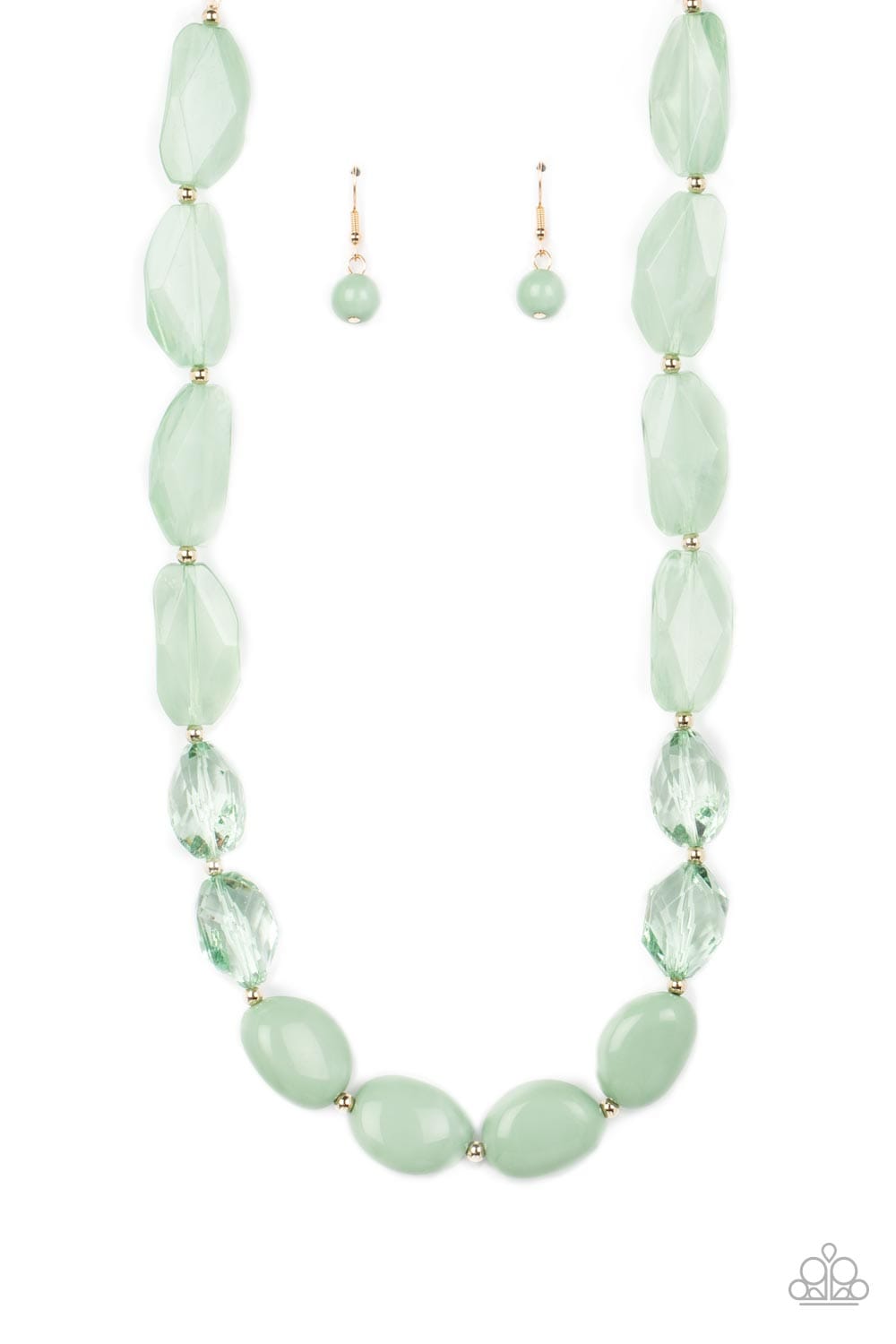 Paparazzi Accessories Necklace Private Paradise - Green