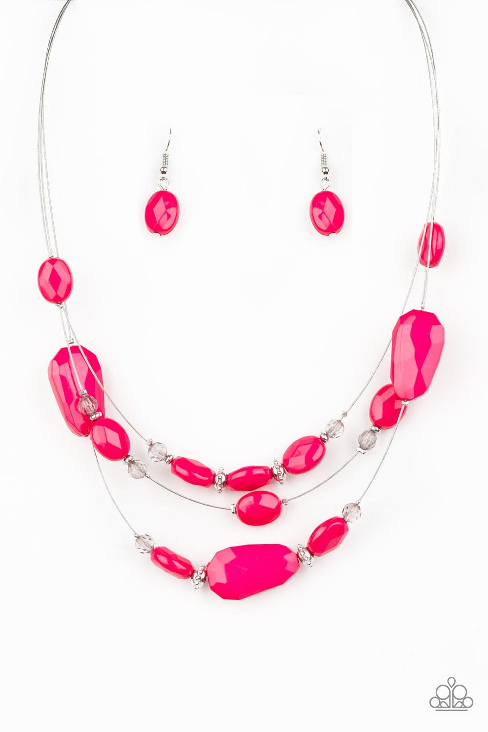 Paparazzi Accessories Necklace Radiant Reflections - Pink