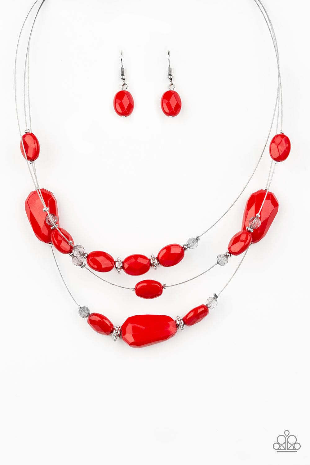 Paparazzi Accessories Necklace Radiant Reflections - Red