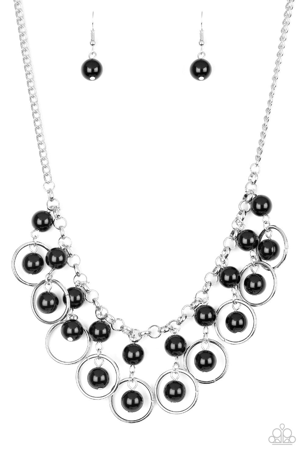 Paparazzi Accessories Necklace Really Rococo - Black