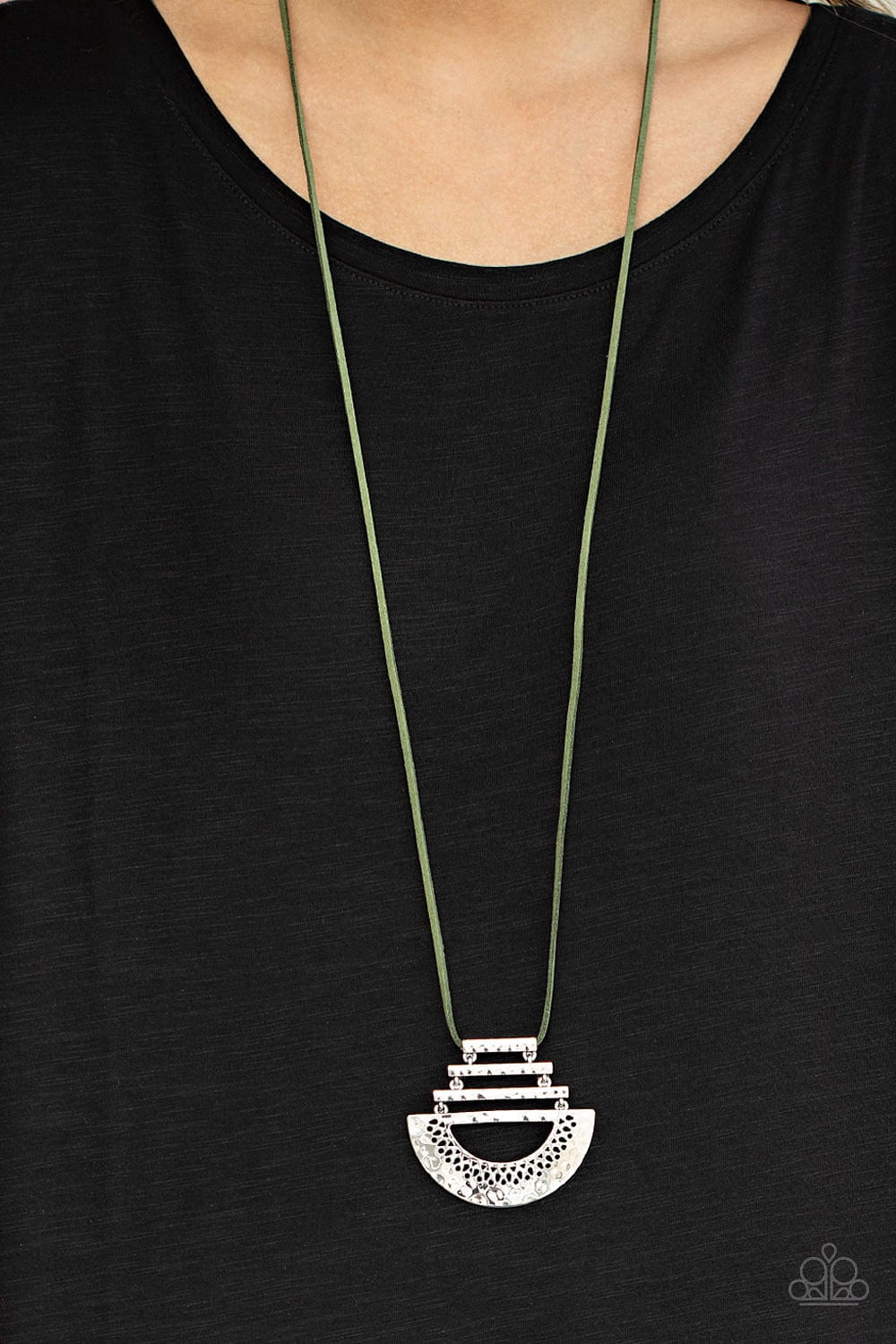 Paparazzi Accessories Necklace Rise and SHRINE - Green