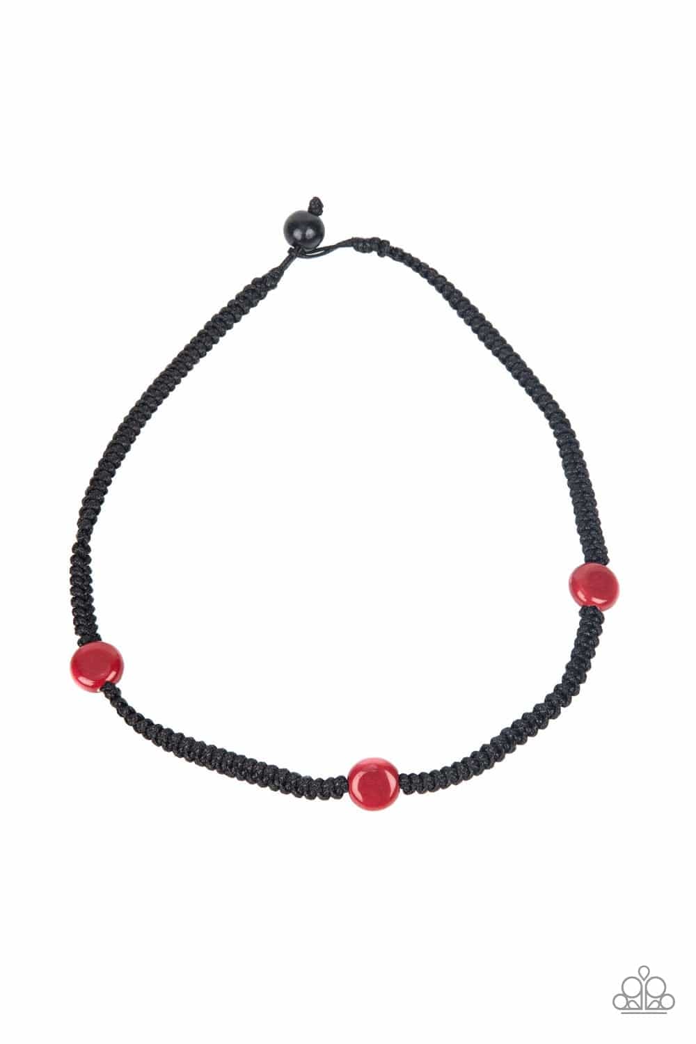 Paparazzi Accessories Necklace SoCal Style - Red