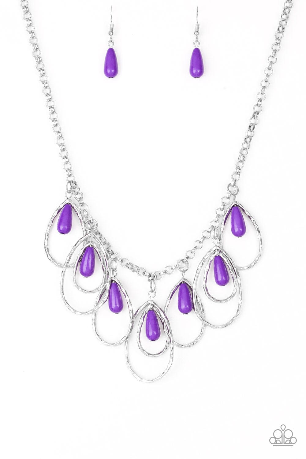 Paparazzi Accessories Necklace Tango Tempest - Purple