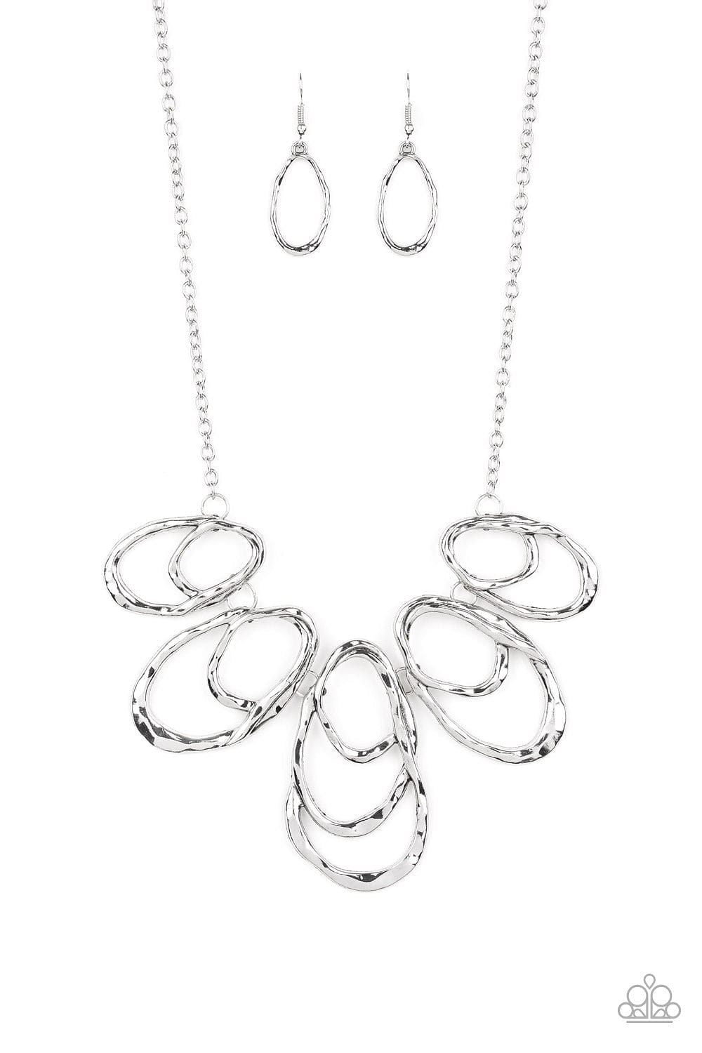 Paparazzi Accessories Necklace Terra Storm - Silver