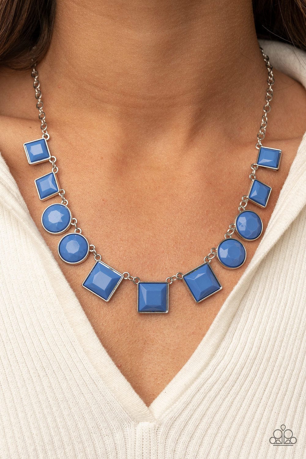 Paparazzi Accessories Necklace Tic Tac TREND - Blue