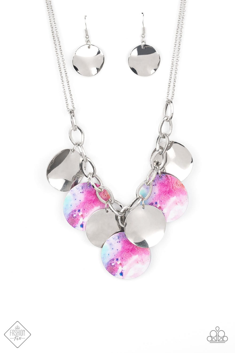Paparazzi Accessories Necklace Tie Dye Drama - Multi