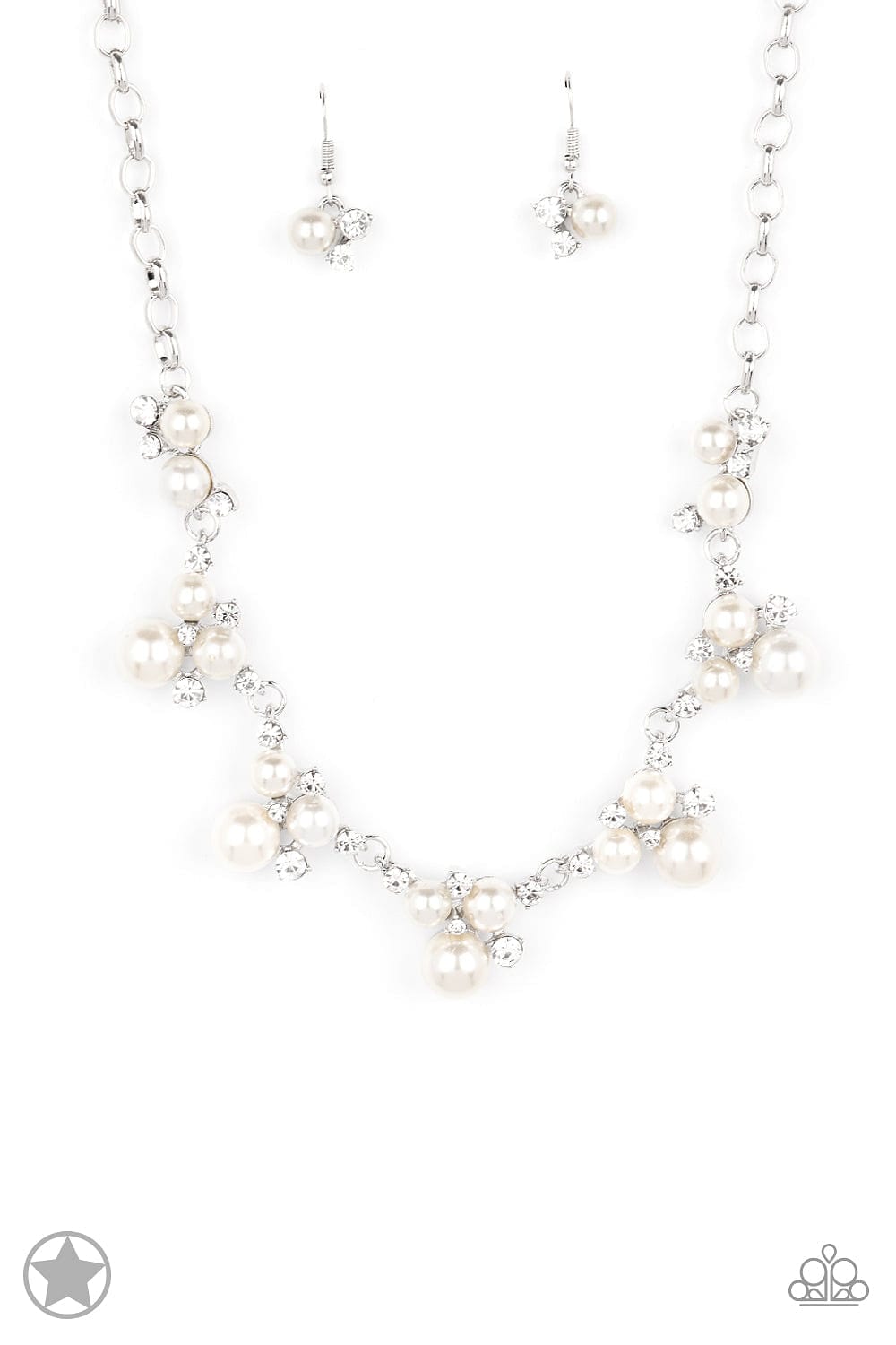 Paparazzi Accessories Necklace Toast To Perfection - White