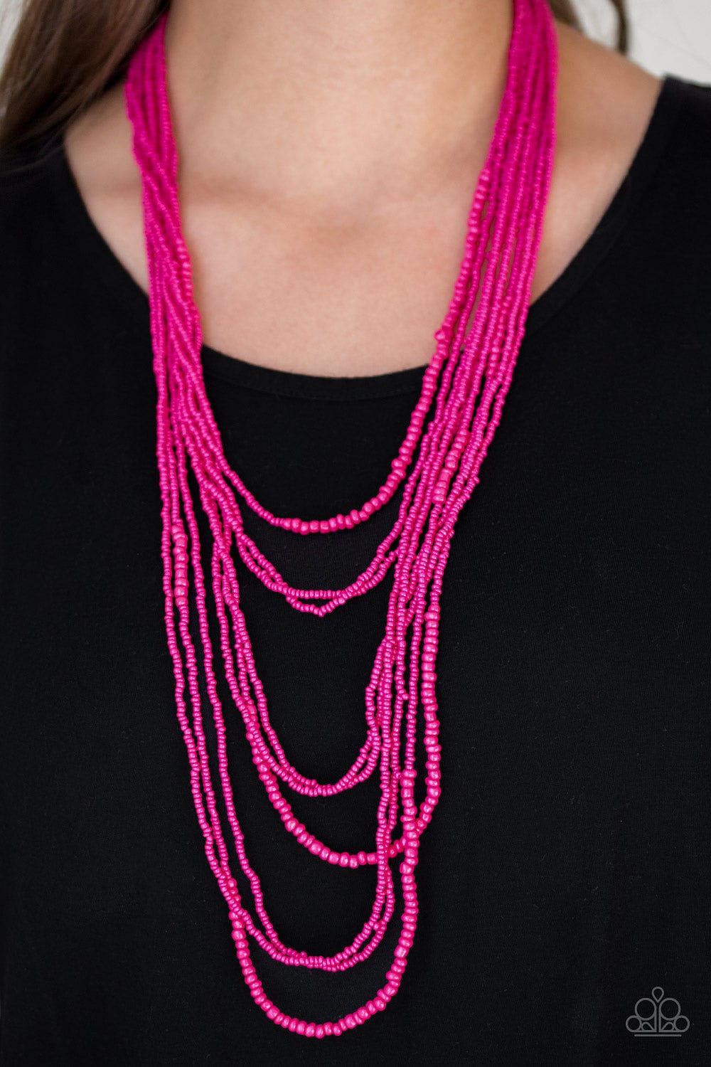 Paparazzi Accessories Necklace Totally Tonga - Pink