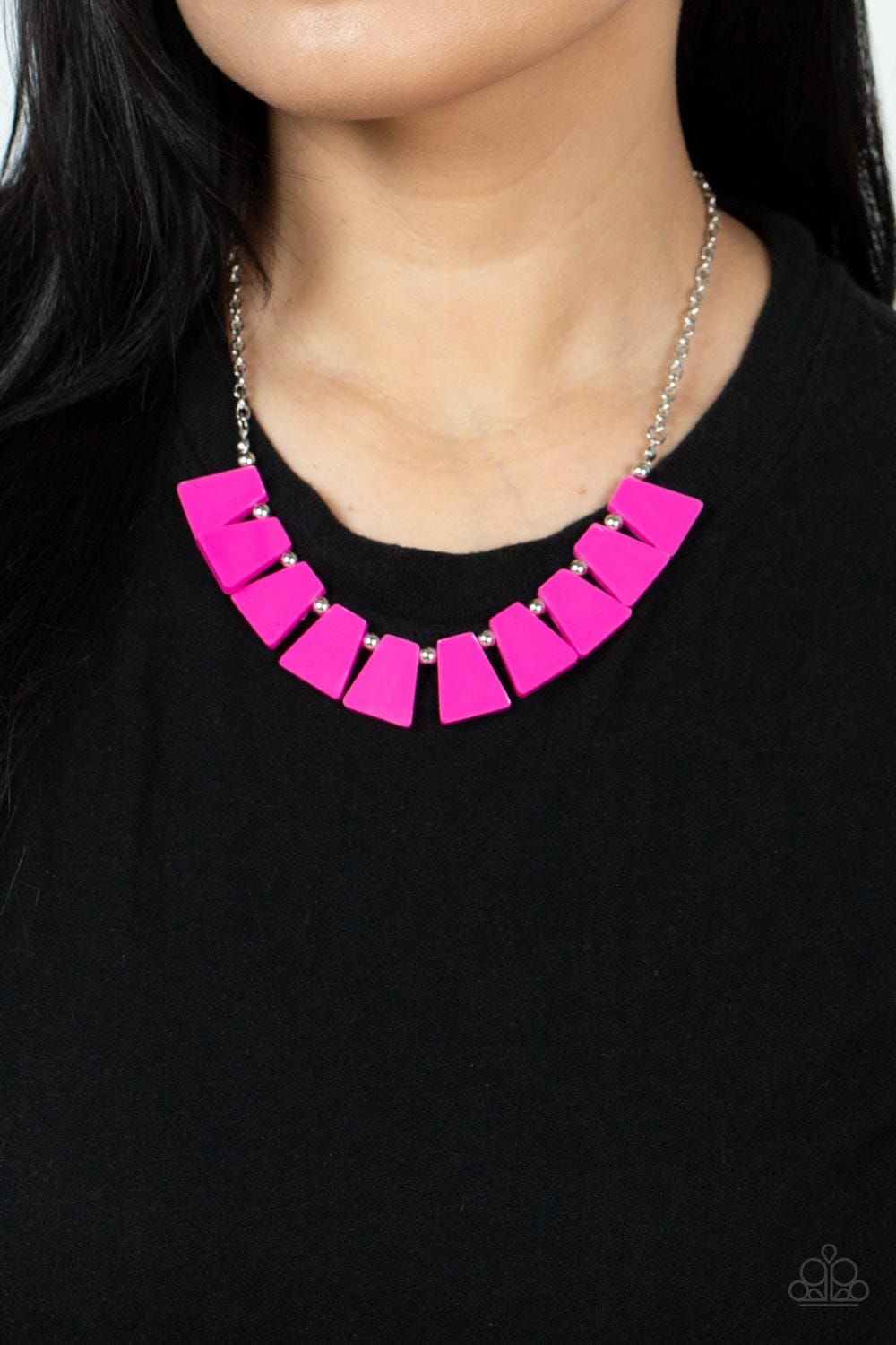 Paparazzi Accessories Necklace Vivaciously Versatile - Pink