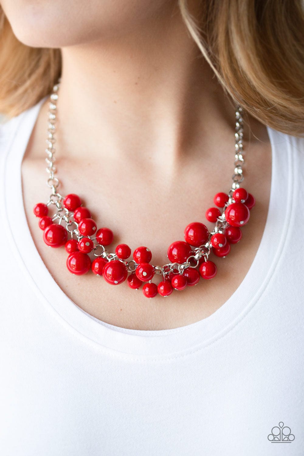Paparazzi Accessories Necklace Walk This BROADWAY- Red