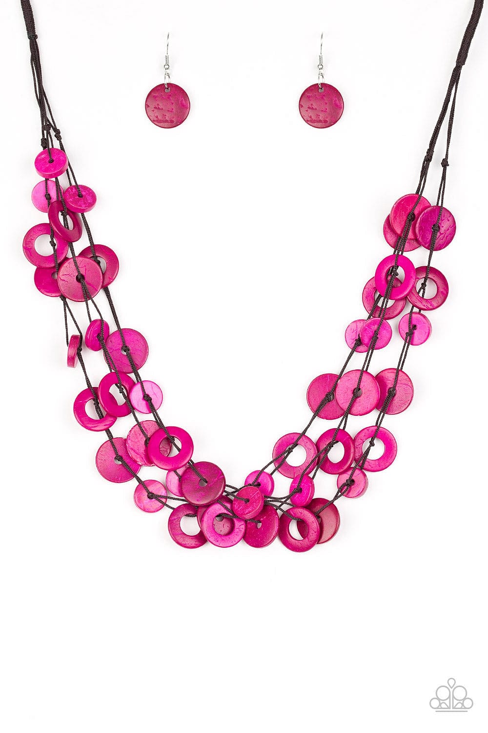 Paparazzi Accessories Necklace Wonderfully Walla Walla - Pink