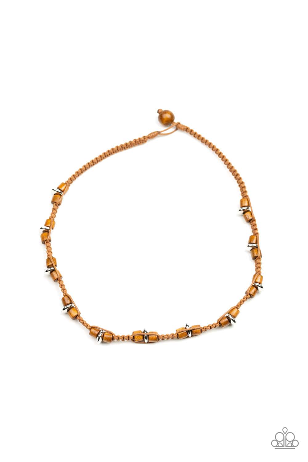 Paparazzi Accessories Necklace WOOD You Believe It? - Brown