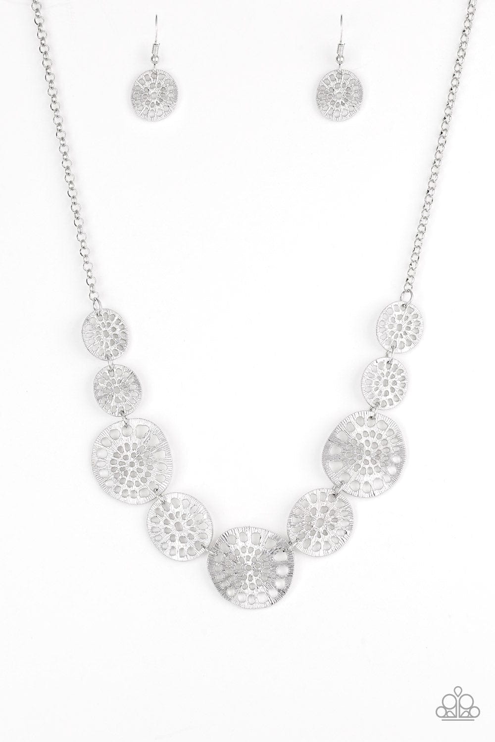 Paparazzi Accessories Necklace Your Own Free WHEEL - Silver