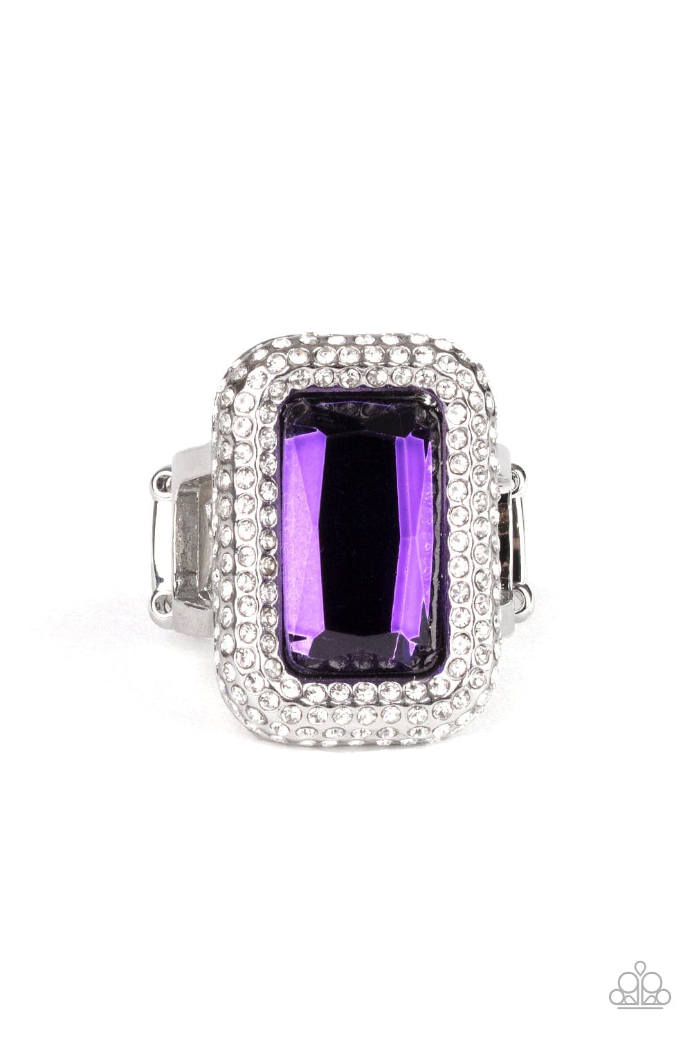 Paparazzi Accessories Ring A Grand STATEMENT-MAKER - Purple