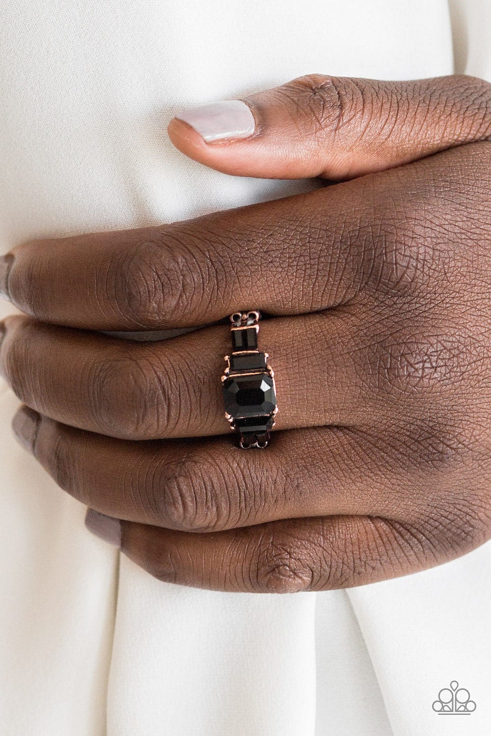 Paparazzi Accessories Ring Born To Rule - Copper