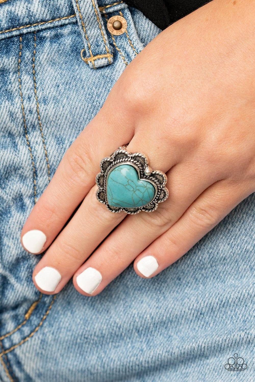 Paparazzi Accessories Ring Desert Desire - Blue