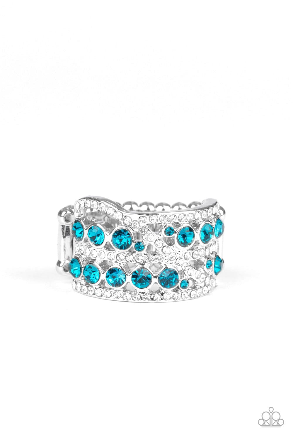 Paparazzi Accessories Ring Elegant Effervescence - Blue
