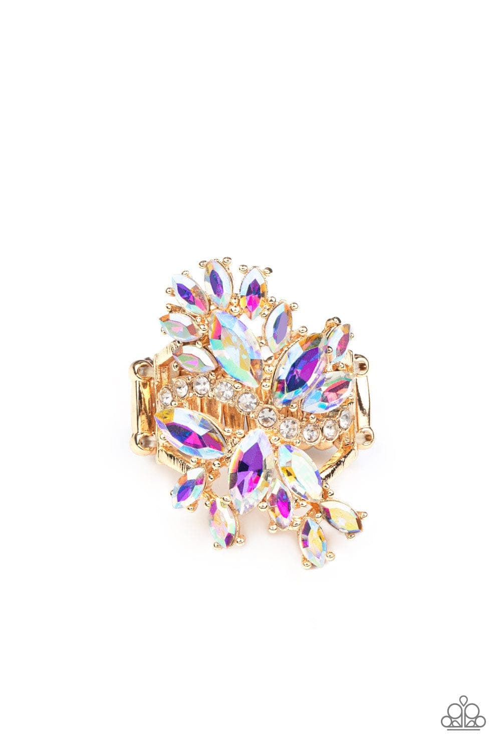 Paparazzi Accessories Ring Flauntable Flare - Gold