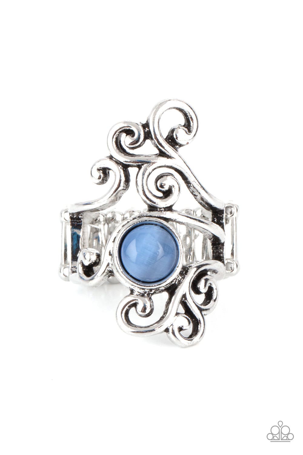 Paparazzi Accessories Ring Glimmering Grapevines - Blue