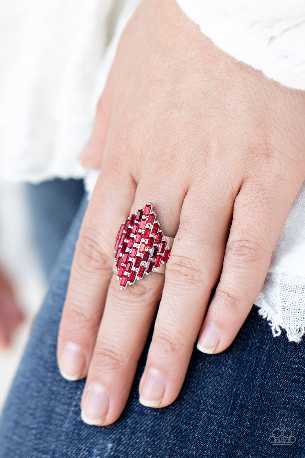Paparazzi Accessories Ring Hive Hustle - Red