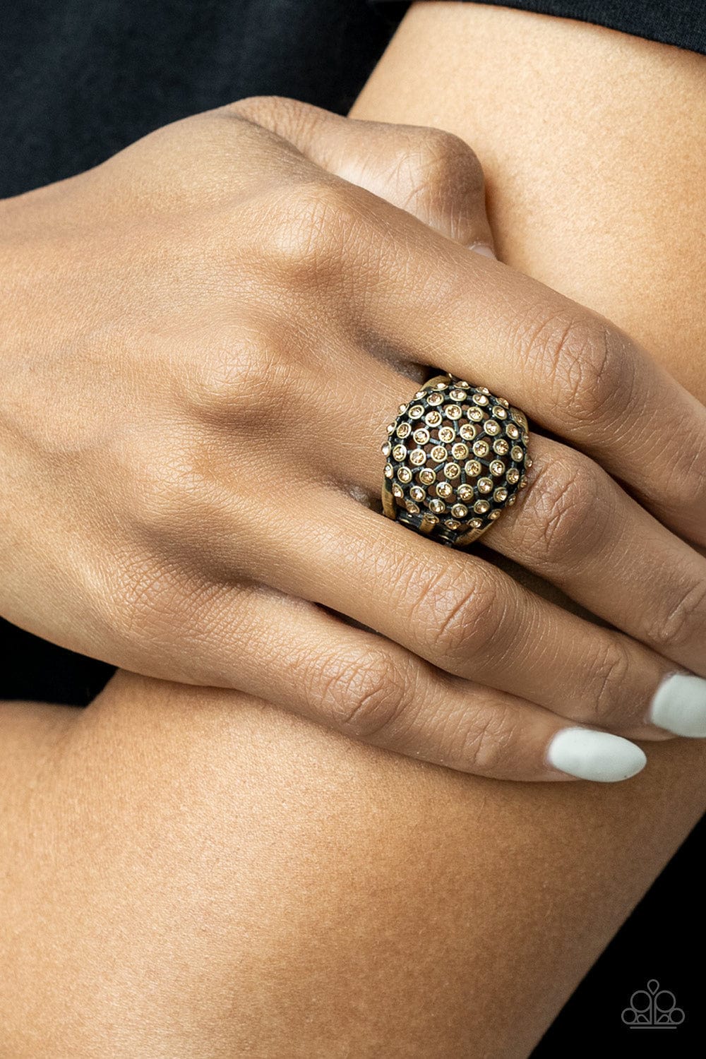 Paparazzi Accessories Ring Magically Moroccan - Brass