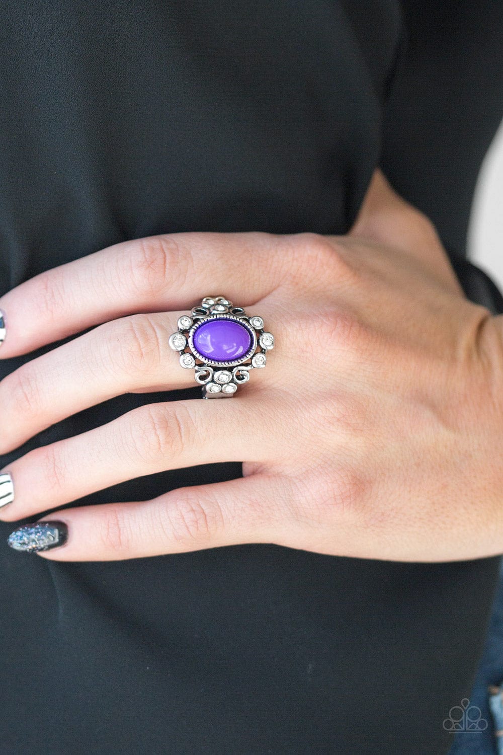 Paparazzi Accessories Ring Noticeably Notable - Purple