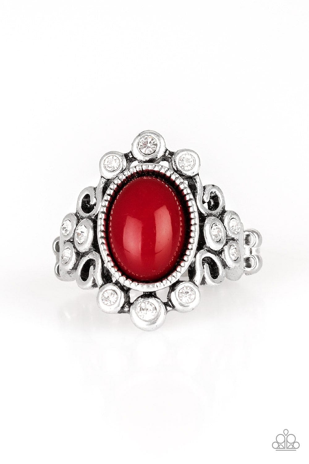 Paparazzi Accessories Ring Noticeably Notable - Red
