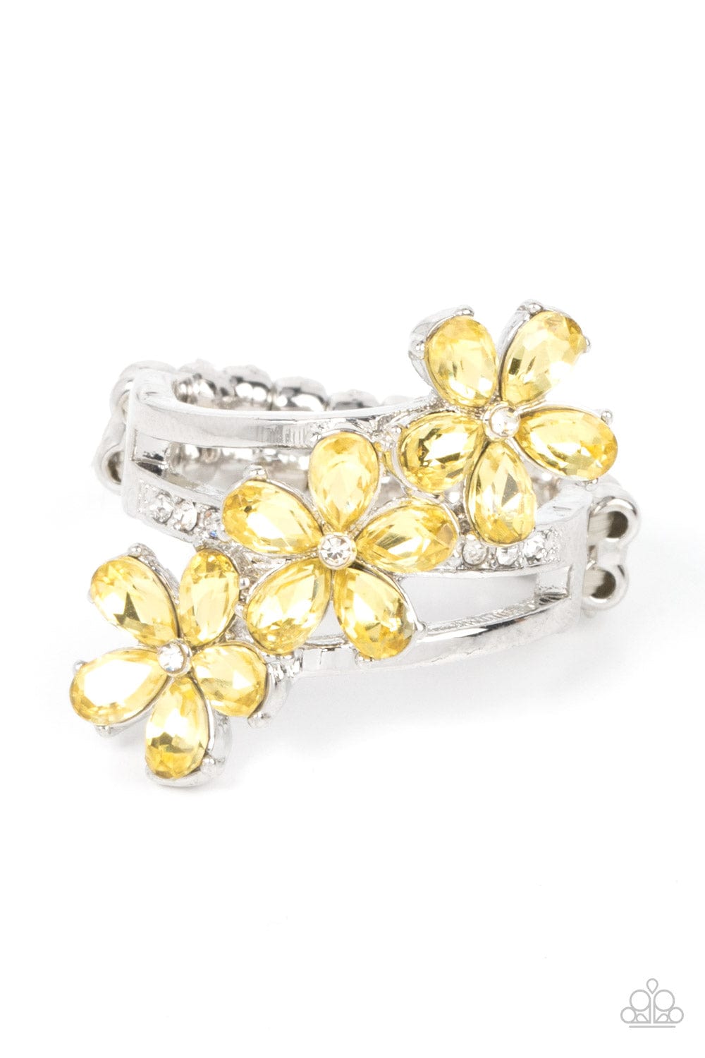 Paparazzi Accessories Ring Posh Petals - Yellow