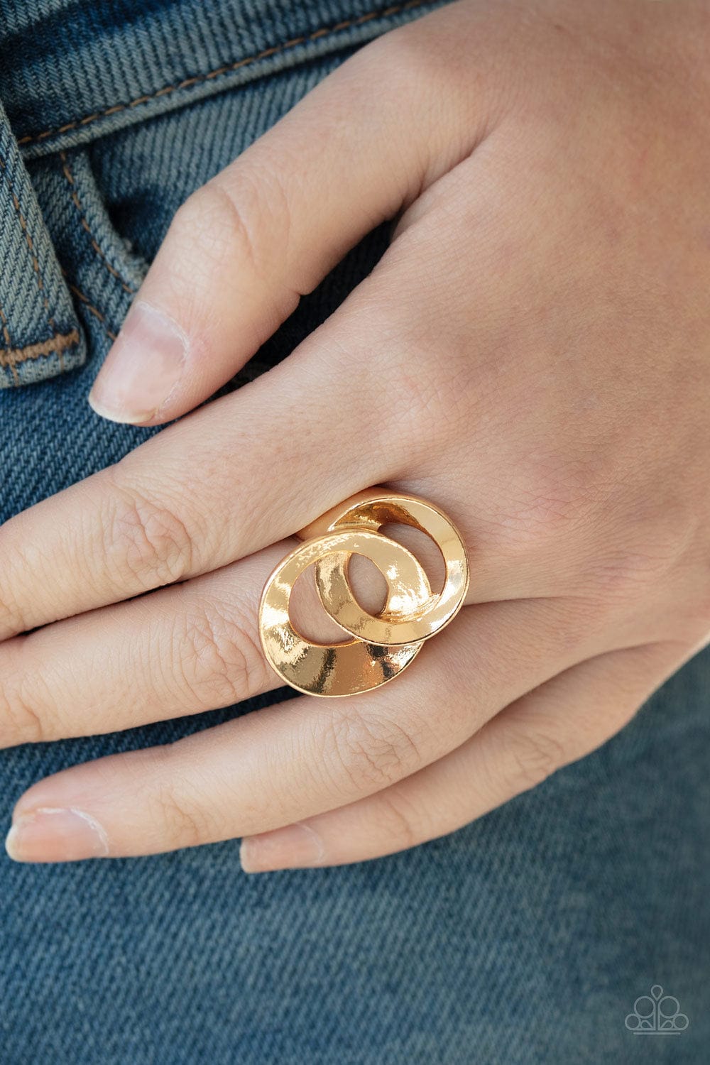 Paparazzi Accessories Ring Pro Top Spin - Gold