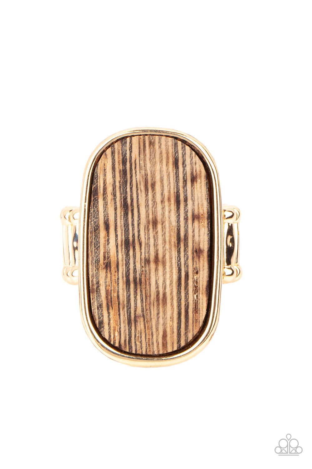 Paparazzi Accessories Ring Reclaimed Refinement - Gold