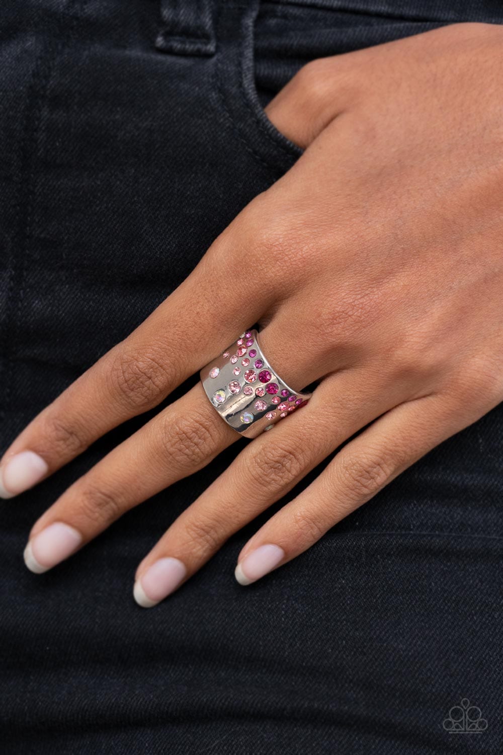Paparazzi Accessories Ring Sizzling Sultry - Pink