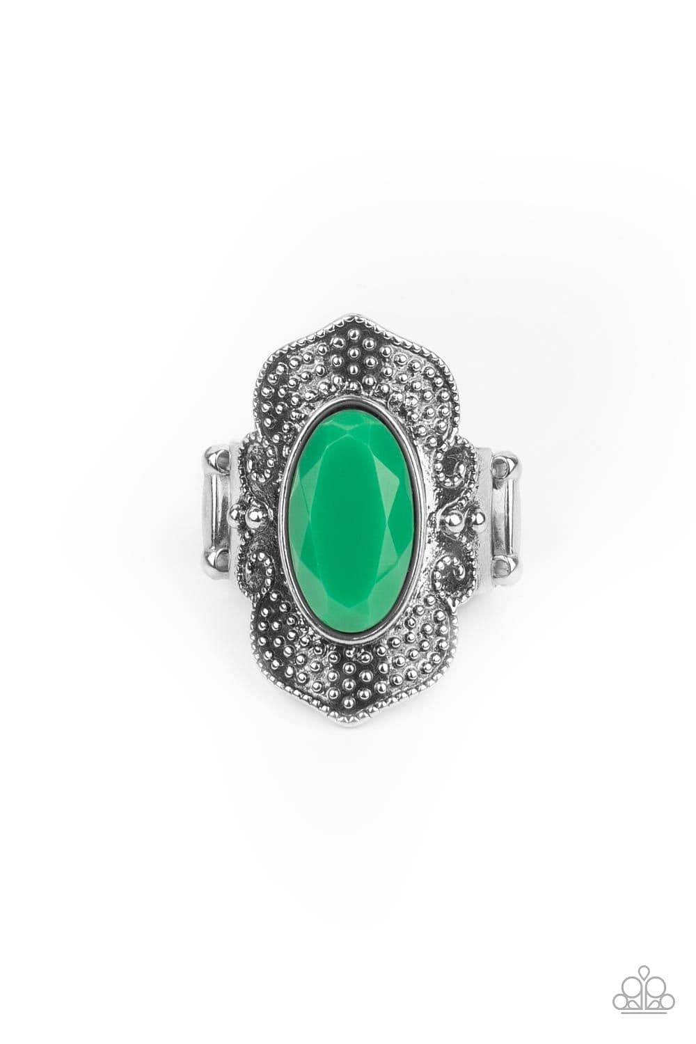 Paparazzi Accessories Ring Taj Mahal Trendsetter - Green