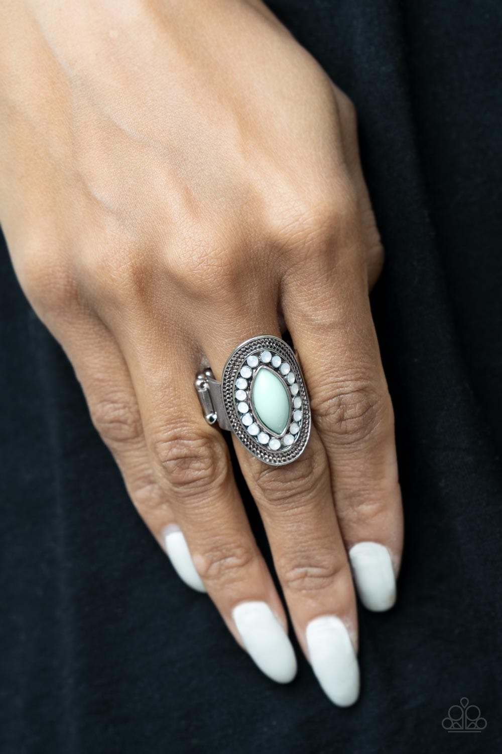 Paparazzi Accessories Ring Tea Light Twinkle - Blue