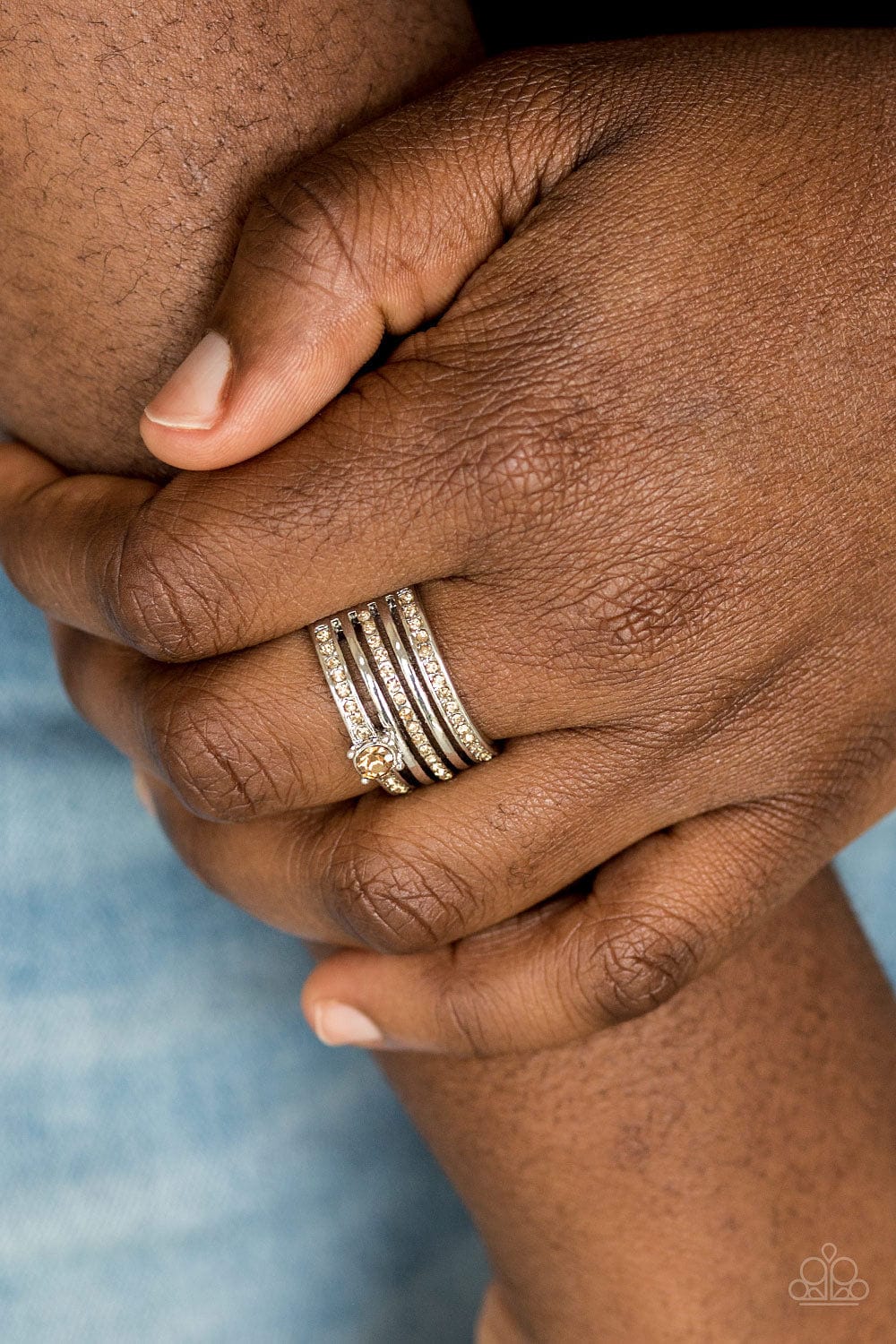 Paparazzi Accessories Ring The Dealmaker - Brown