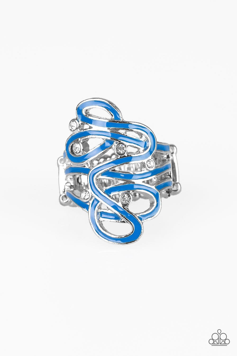 Paparazzi Accessories Ring The Run-Around - Blue