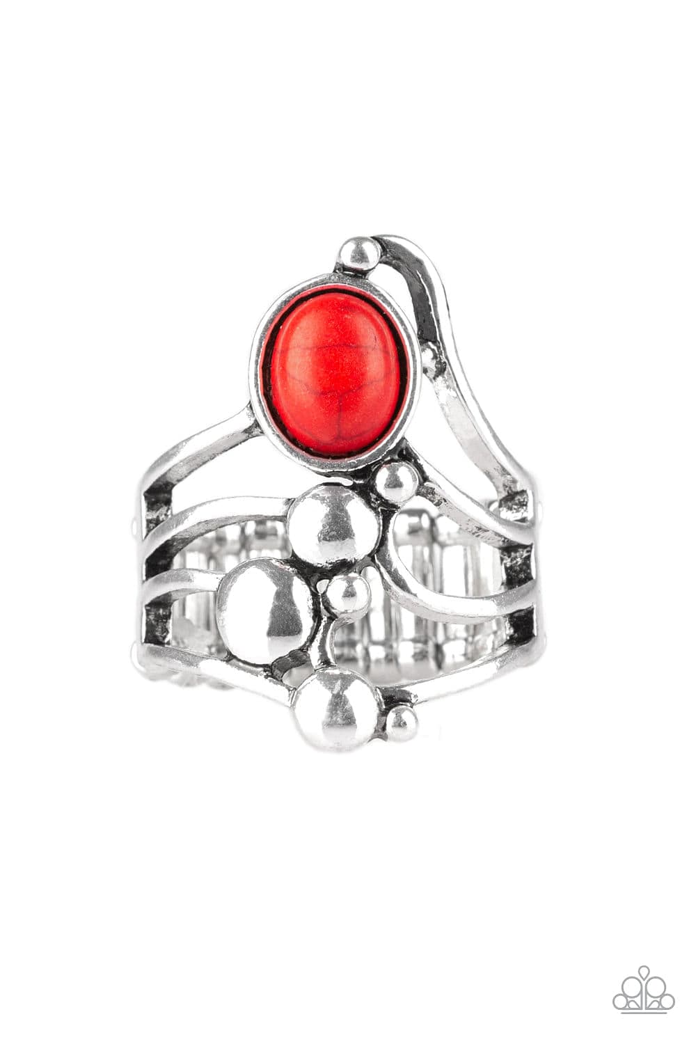 Paparazzi Accessories Ring Wanderlust Wanderer - Red