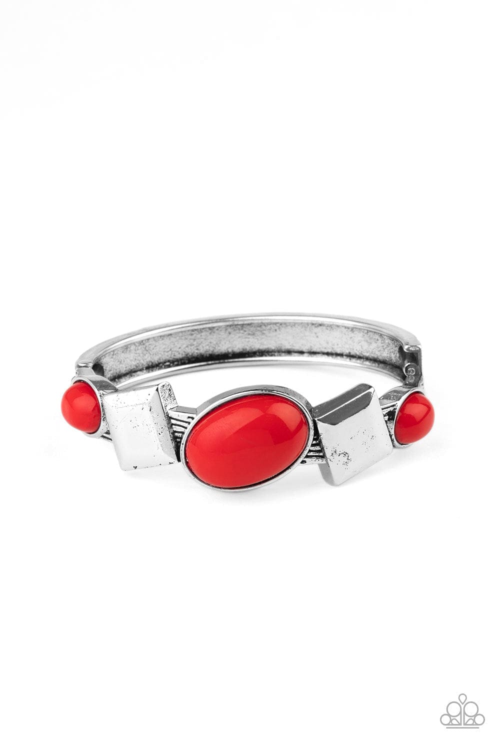 Paparazzi Accessories Bracelet Abstract Appeal - Red