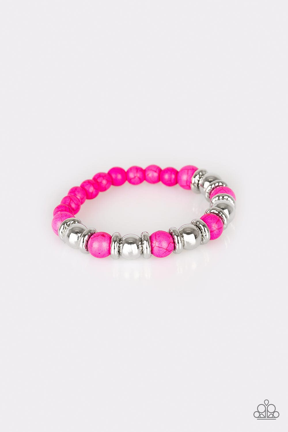 Paparazzi Accessories Bracelet Across the Mesa - Pink